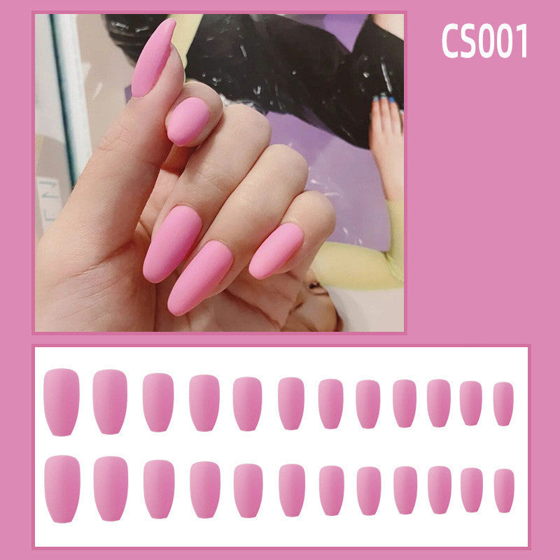 Fake Nails Wear Nails Autumn And Winter Frosted Personality Waterproof Ballet Nails Fake Nails Wear Nails Autumn And Winter Frosted Personality Waterproof Ballet Nails